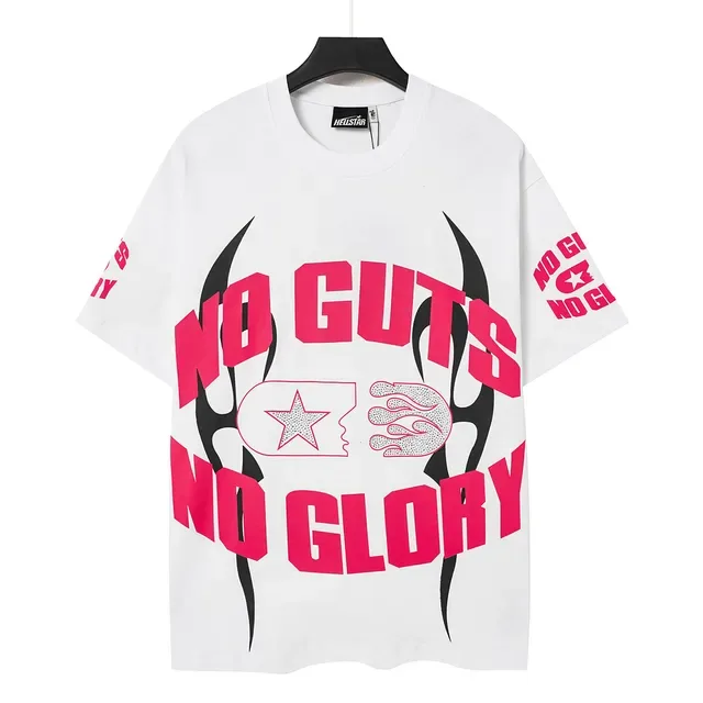 Hellstar No Guts No Glory Graphic Print T-Shirt 4