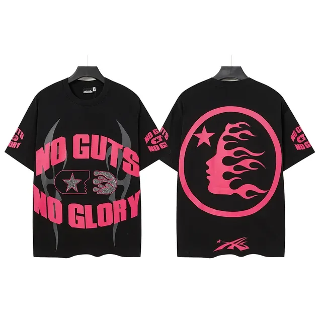 Hellstar No Guts No Glory Graphic Print T-Shirt 6