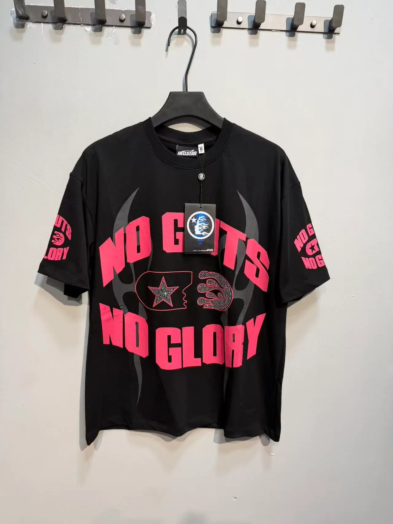 Hellstar No Guts No Glory Graphic Print T-Shirt 14