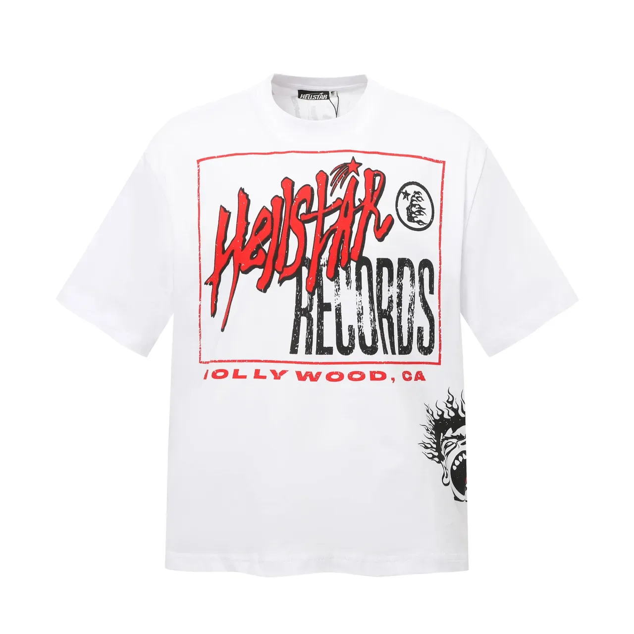 تي شيرت أوفرسايز بطباعة جرافيك Hellstar Records 2