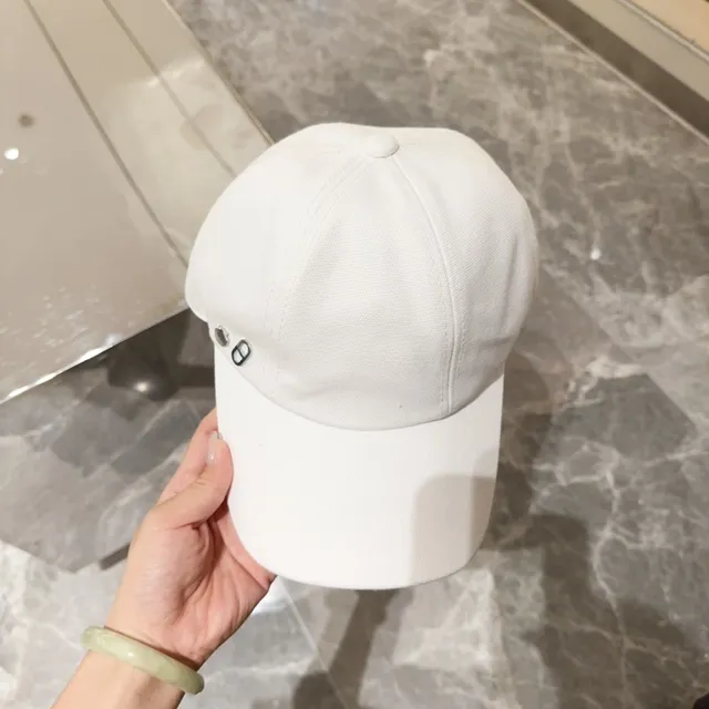 Hermès White Canvas Snap-Back Baseball Cap 5