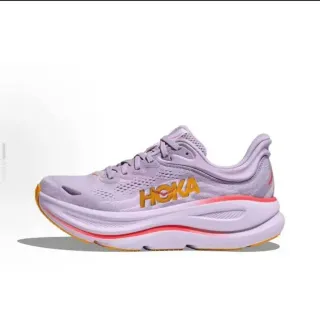 Hoka Púrpura Rojo Upper de Malla Ligero Suela Media Gruesa Zapatos de Running