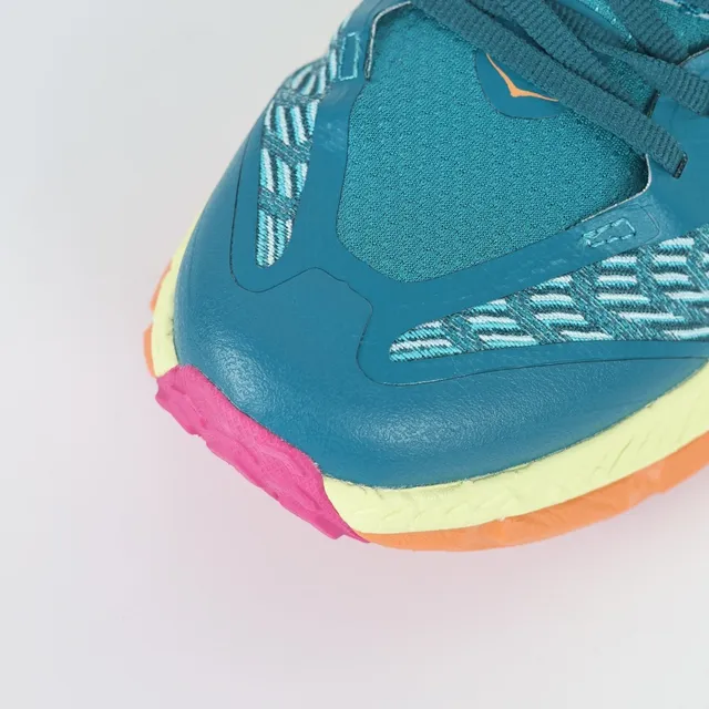 Hoka Speedgoat Azul Multicolor Upper de Malha Engineered Solado Intermediário Multicamadas Colorido Tênis de Corrida 5