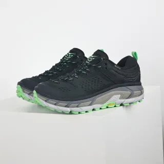 Hoka Speedgoat GORE-TEX काला लाइम ग्रीन ट्रेल रनिंग जूते