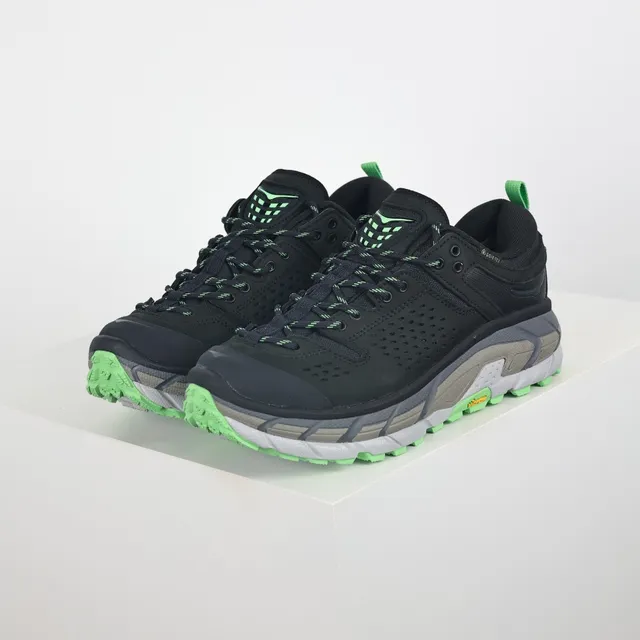Hoka Speedgoat GORE-TEX Tênis de trail running preto lima verde 2