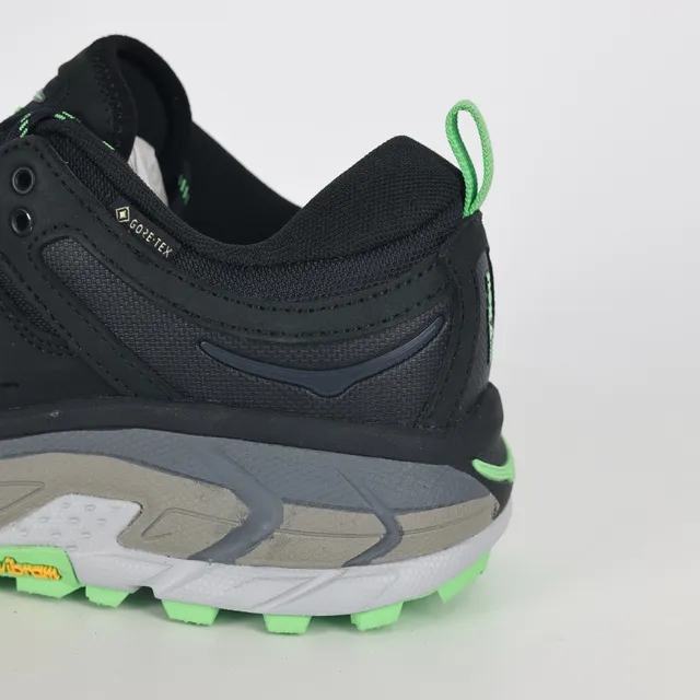 Hoka Speedgoat GORE-TEX Tênis de trail running preto lima verde 4