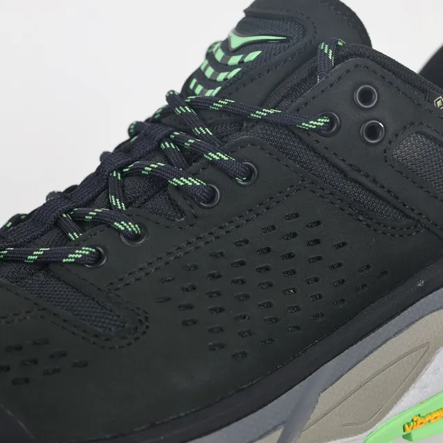 Hoka Speedgoat GORE-TEX Tênis de trail running preto lima verde 6