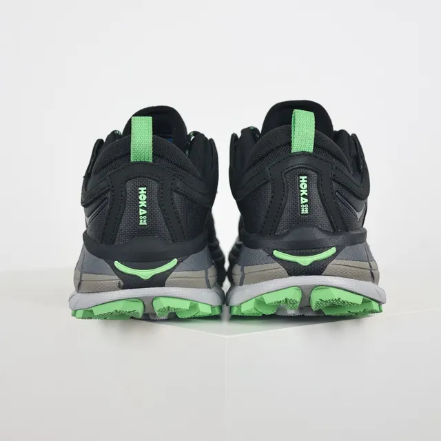 Hoka Speedgoat GORE-TEX Tênis de trail running preto lima verde 8