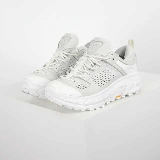 Hoka Trail Sneaker Branco e Cinza Claro Lifestyle Sneakers 2