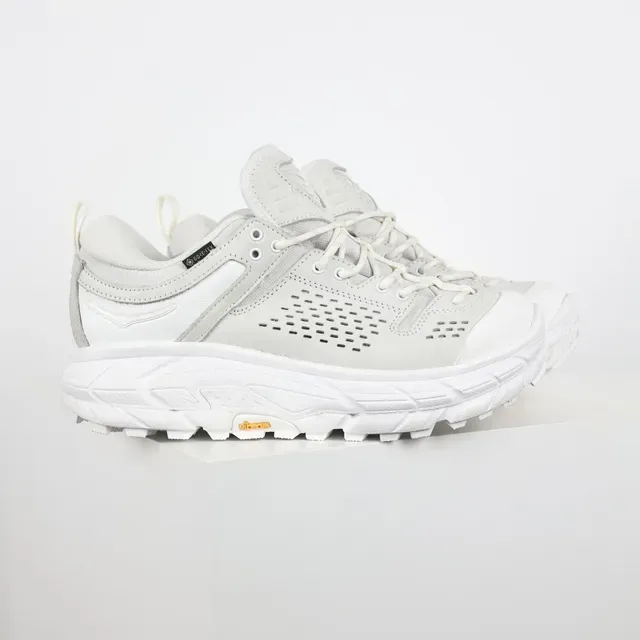 Hoka Trail Sneaker Branco e Cinza Claro Lifestyle Sneakers 3