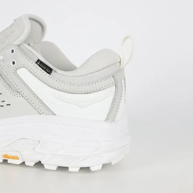 Hoka Trail Sneaker Branco e Cinza Claro Lifestyle Sneakers 4