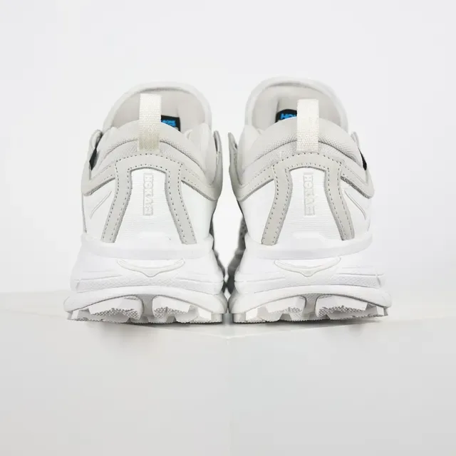 Hoka Trail Sneaker Branco e Cinza Claro Lifestyle Sneakers 8