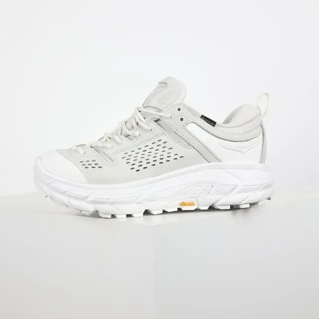 Hoka Trail Sneaker Branco e Cinza Claro Lifestyle Sneakers 9