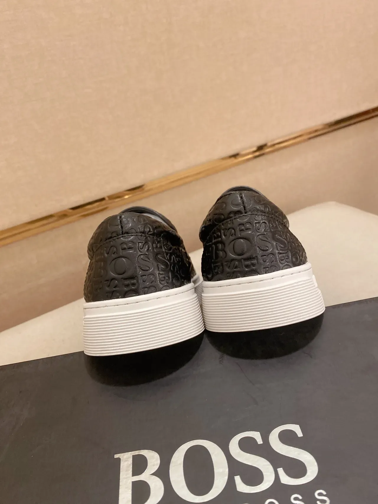 Hugo Boss Monogram Slip-On Lifestyle Sneakers 4