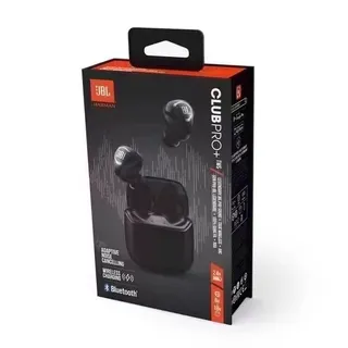 JBL CLUB PRO+ TWS Noir Rouge Brillant Étui de Charge Magnétique TWS Écouteurs 4