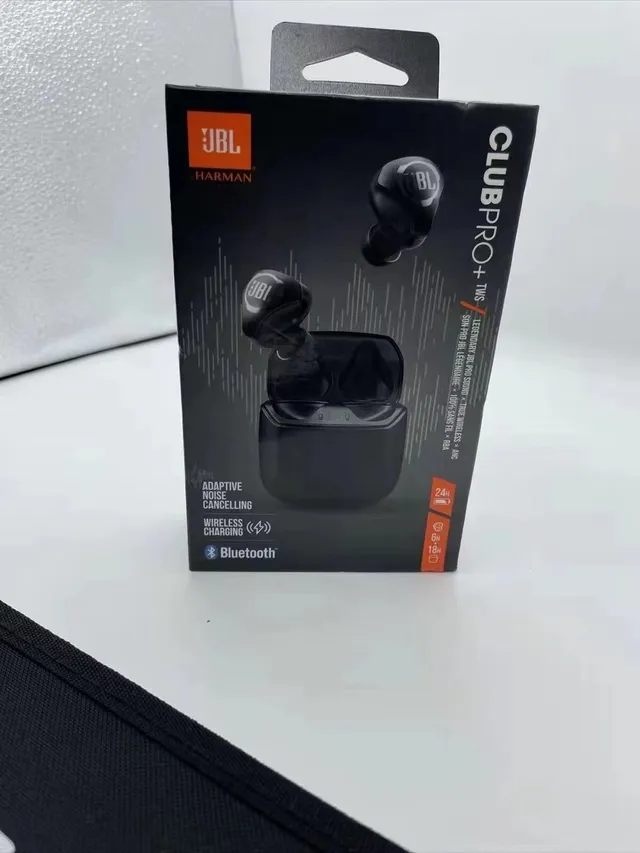 JBL CLUB PRO+ TWS Noir Rouge Brillant Étui de Charge Magnétique TWS Écouteurs 6