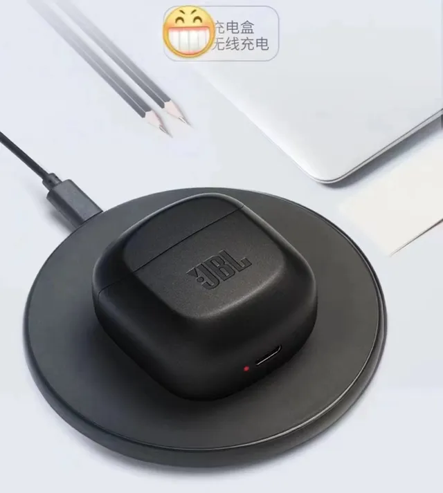 JBL CLUB PRO+ TWS Noir Rouge Brillant Étui de Charge Magnétique TWS Écouteurs 9