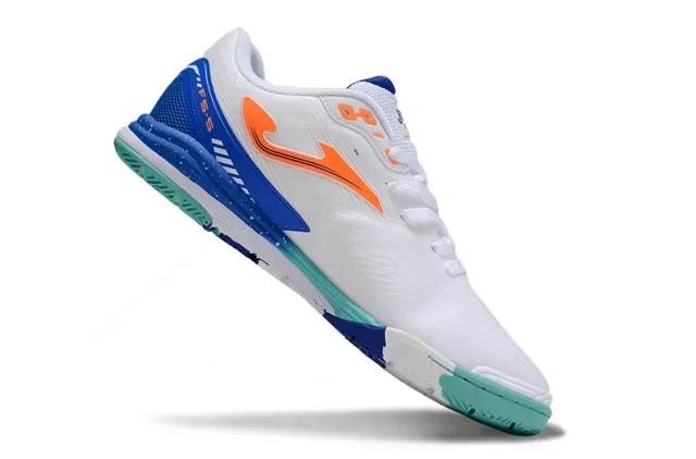 Joma Regate White Blue Low-Top Breathable Mesh Upper Sneakers 2