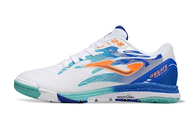 Joma Regate White Blue Low-Top Breathable Mesh Upper Sneakers 7