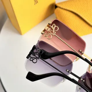 Loewe Anagram Rimless Gradient Sunglasses