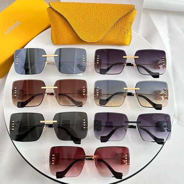 Loewe Anagram Rimless Gradient Sunglasses 2