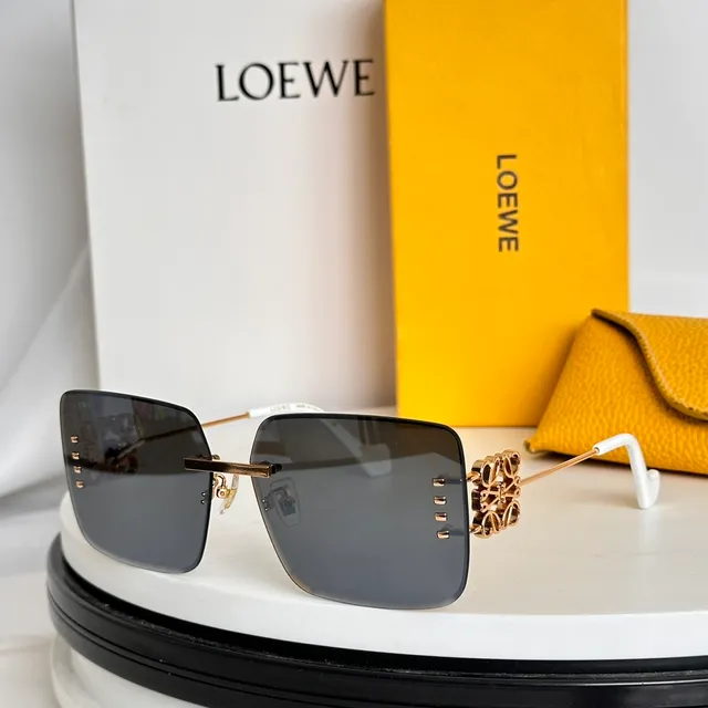 Loewe Anagram Rimless Gradient Sunglasses 5