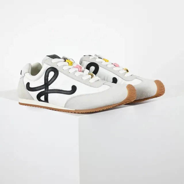 Loewe Flow Runner White Gray Black Gum Lifestyle Sneakers 3