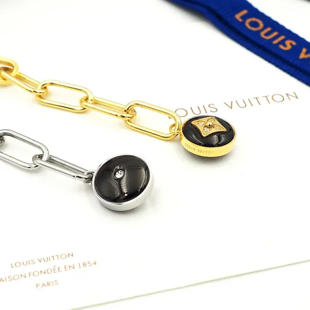 Louis Vuitton B Blossom 18K Gold Diamond Drop Earrings 4
