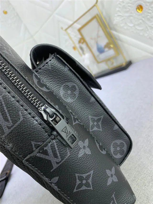 Louis Vuitton Black Embossed Monogram Pebbled Leather Mini Backpack 5