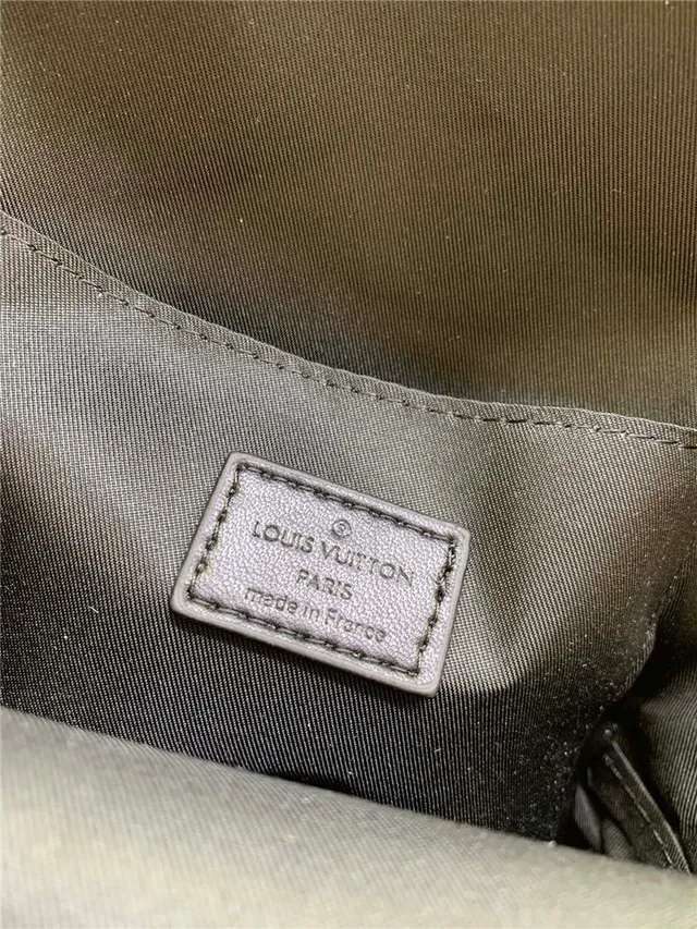 Louis Vuitton Black Embossed Monogram Pebbled Leather Mini Backpack 12