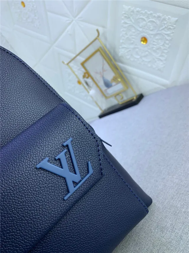 Louis Vuitton Black Embossed Monogram Pebbled Leather Mini Backpack 24