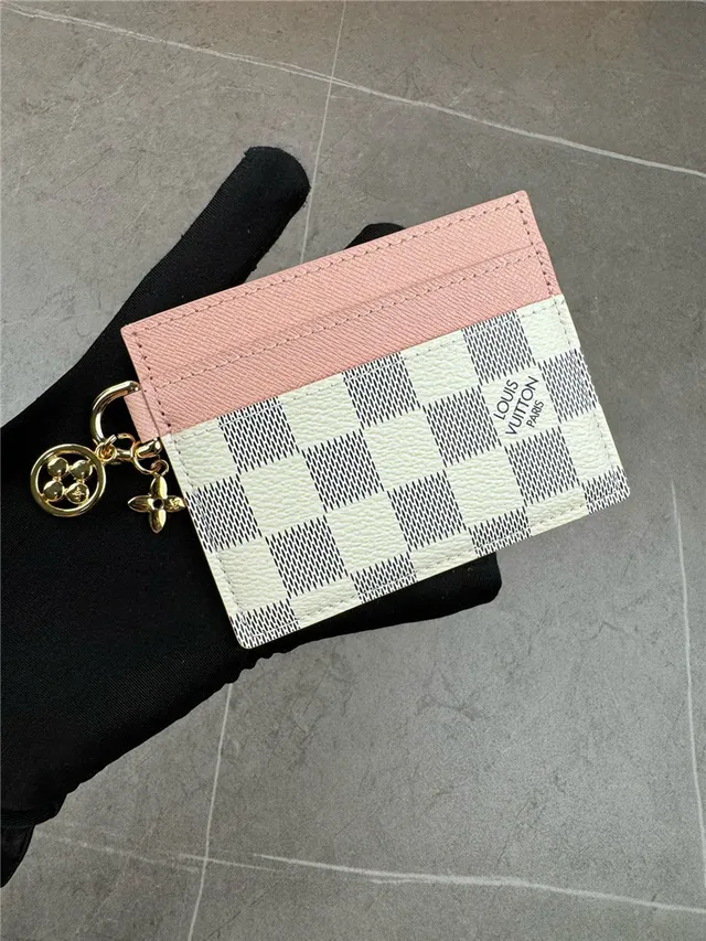 Louis Vuitton Black Gold Textured Taurillon Leather Monogram And Floral Motif Print Card Holder 21