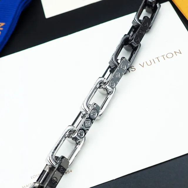 Louis Vuitton Chain Reaction Two-Tone Monogram Bracelet 2