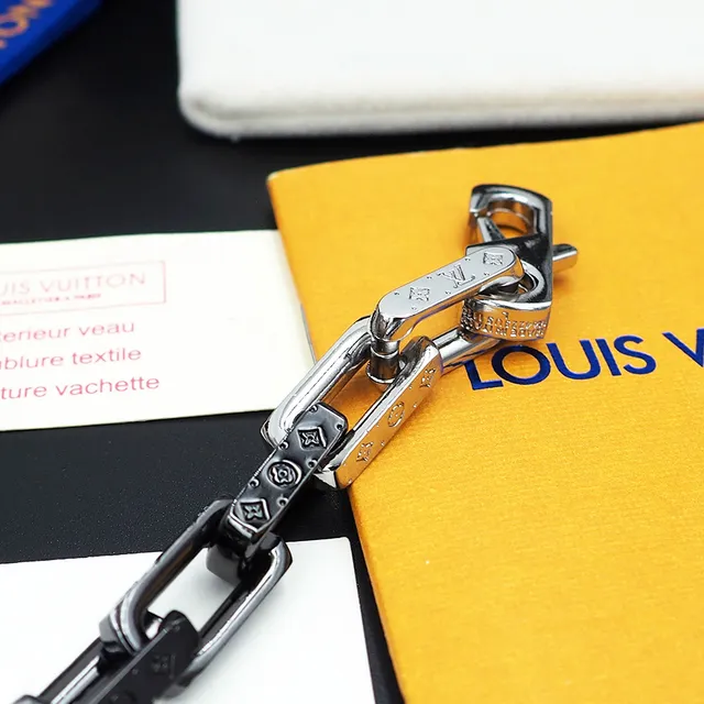 Louis Vuitton Chain Reaction Two-Tone Monogram Bracelet 4