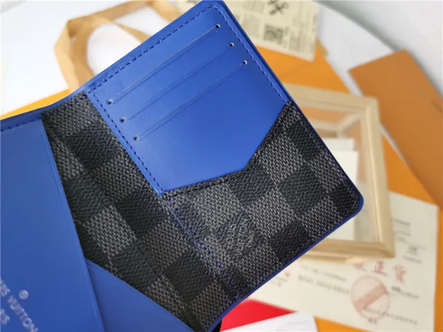 Louis Vuitton Damier Graphite Checkered Long Wallet 18