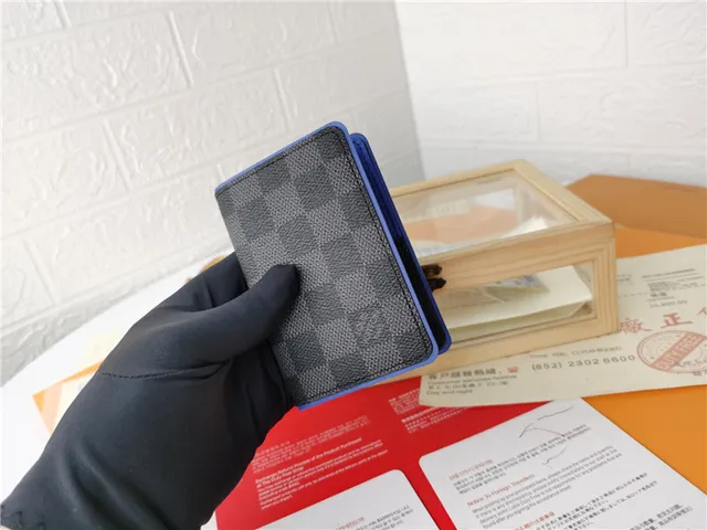 Louis Vuitton Damier Graphite Checkered Long Wallet 20