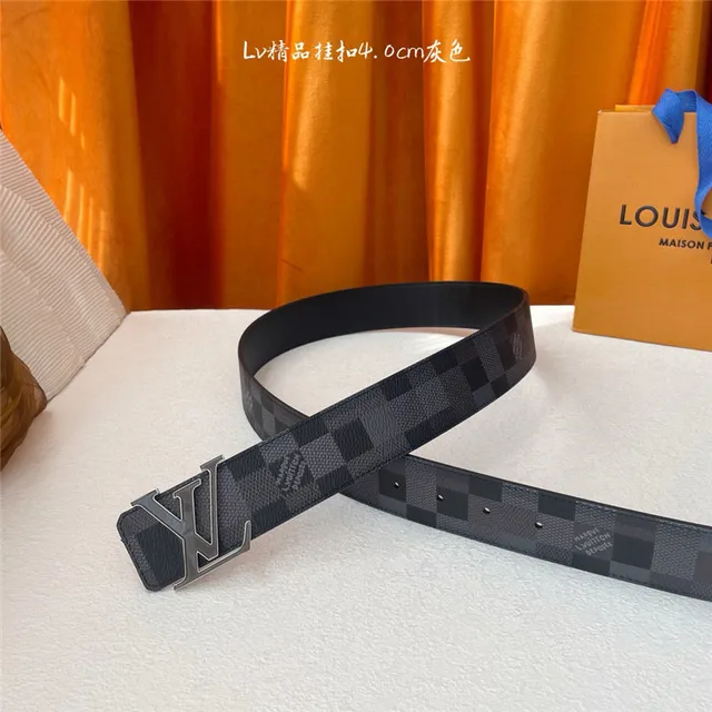 Louis Vuitton Damier Graphite Turnlock حزام جلدي 16