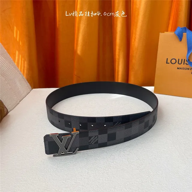 Louis Vuitton Damier Graphite Turnlock حزام جلدي 17