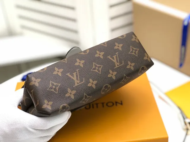 Louis Vuitton Dauphine White and Monogram Canvas Tote Bag 4