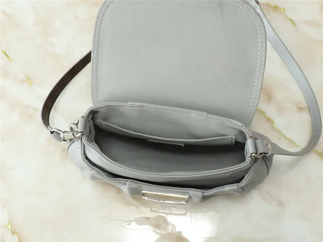 Louis Vuitton Gray Brown Soft Rounded Silhouette Matte Light Leather Underarm Bag 11