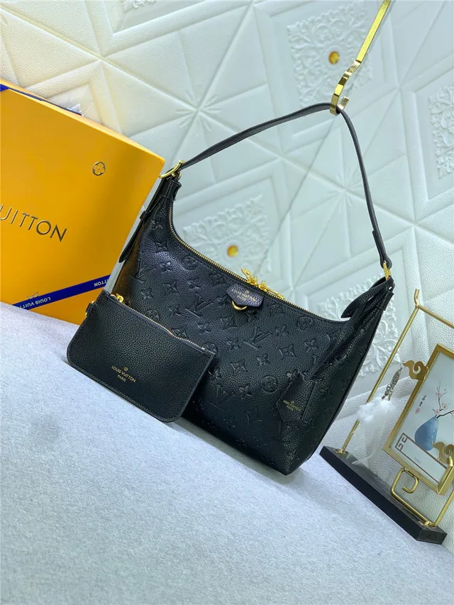 Louis Vuitton Hobo Embossed Monogram Cream Leather Hobo Bag 17