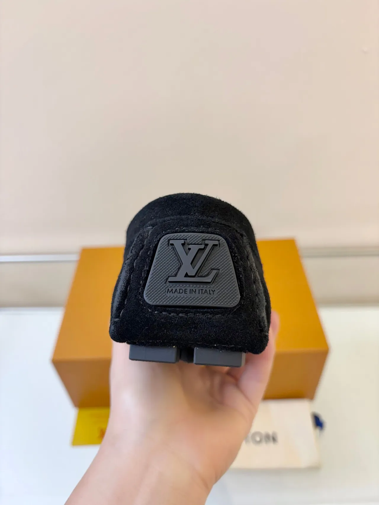 Louis Vuitton Horsebit 1955 Black Suede Loafers 4