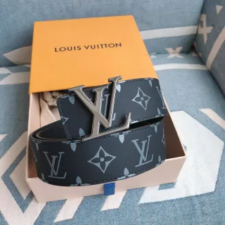 Louis Vuitton LV Initiales Monogram Leather Belt