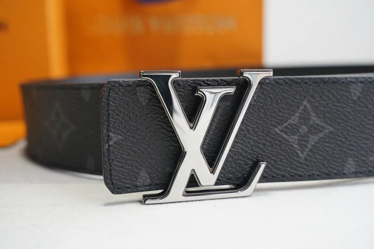 Louis Vuitton LV Initiales Monogram Leather Belt 3