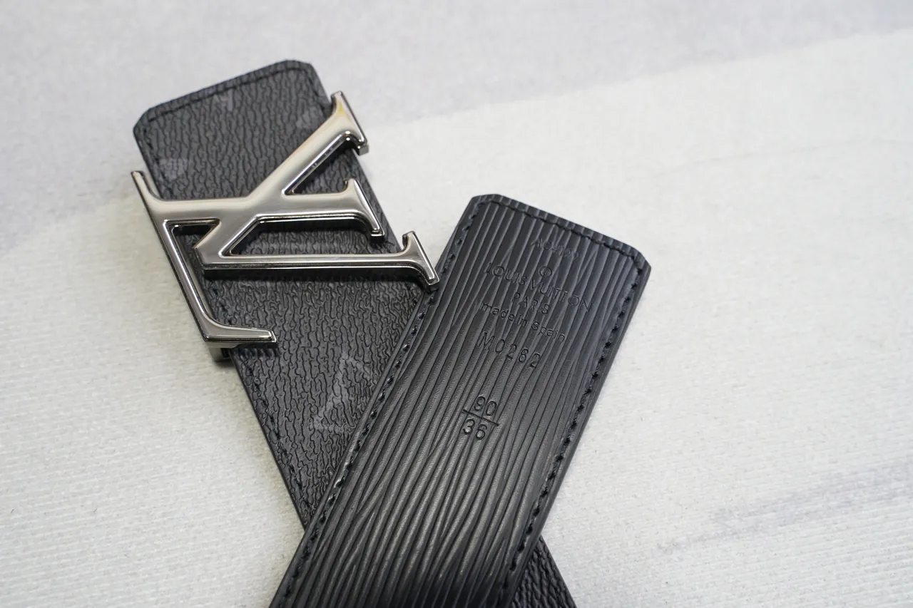 Louis Vuitton LV Initiales Monogram Leather Belt 5