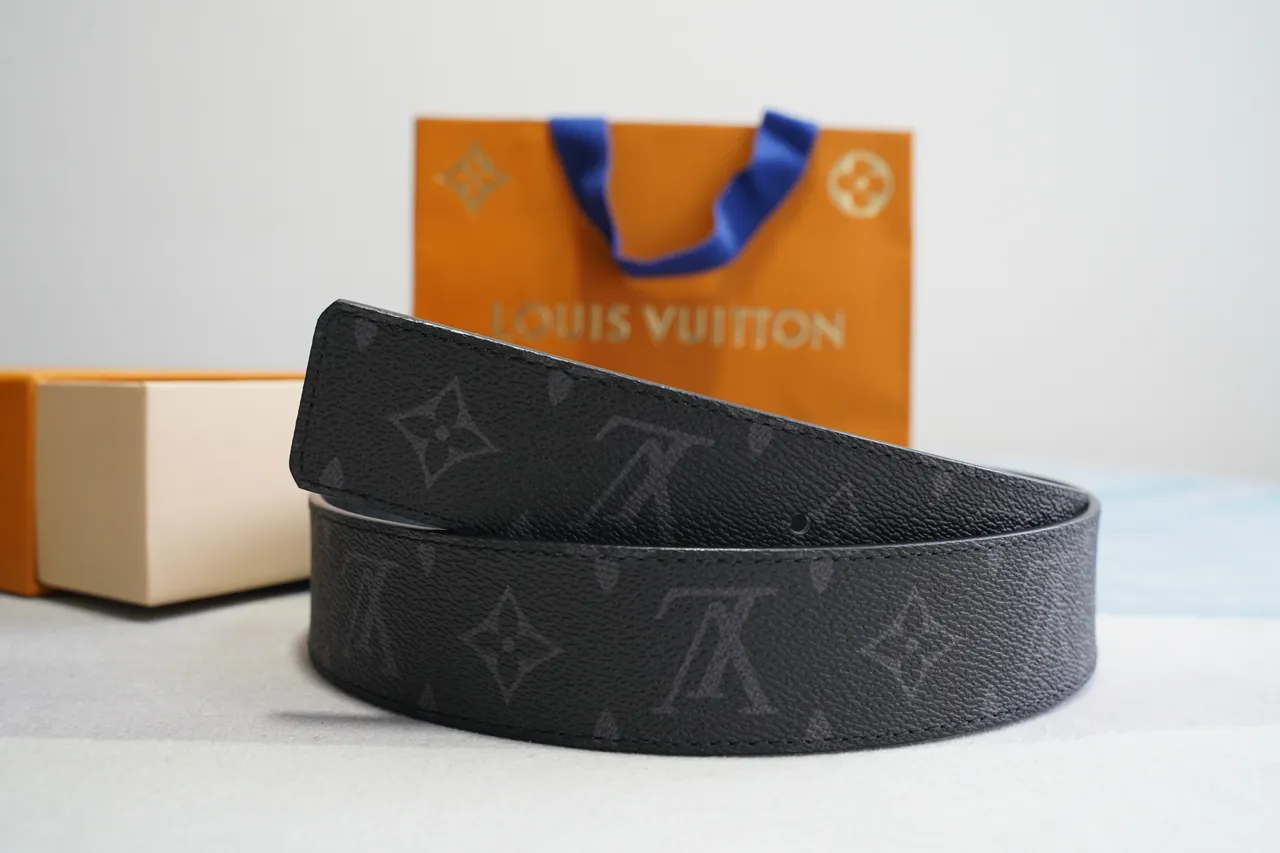 Louis Vuitton LV Initiales Monogram Leather Belt 8