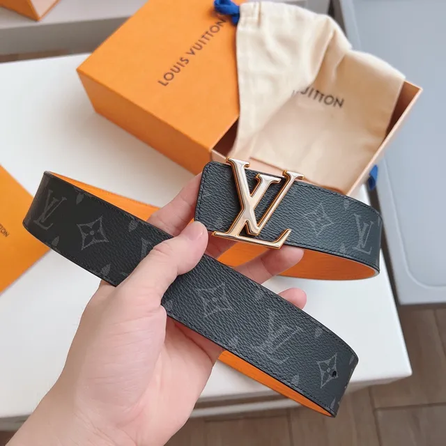 Louis Vuitton LV Initiales Monogram Leather Belt 4