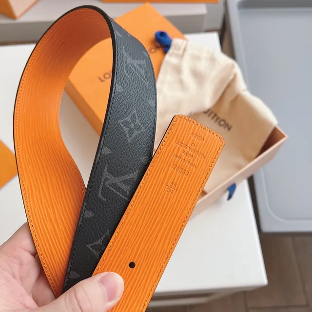 Louis Vuitton LV Initiales Monogram Leather Belt 5