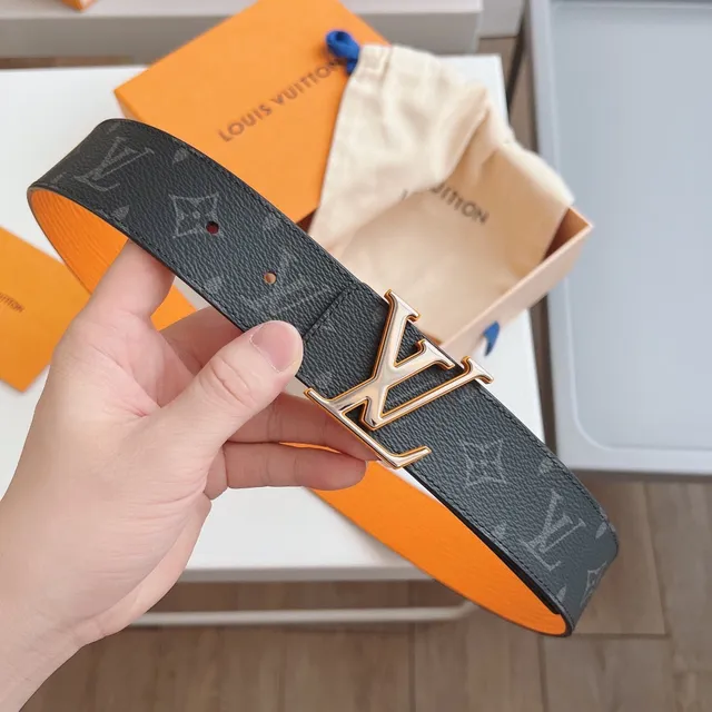 Louis Vuitton LV Initiales Monogram Leather Belt 7