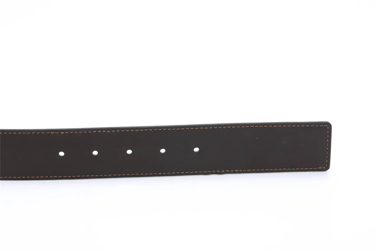 Louis Vuitton LV Monogram Black Leather Belt 9